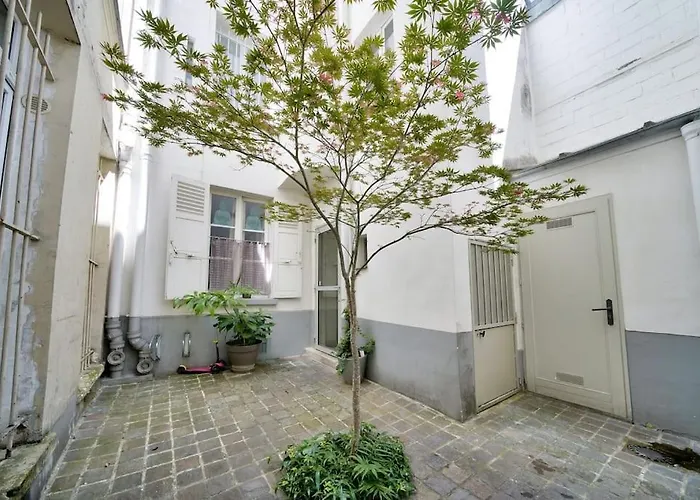 Studio Sur Cour, Proche Des Buttes-Chaumont